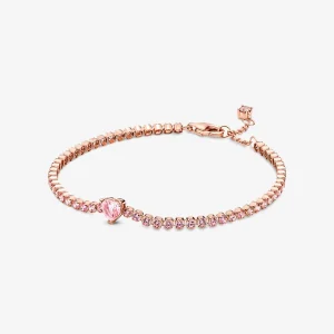 (obrázek pro) PANDORA Tenisový náramek Třpytivé pavé - 580041C01