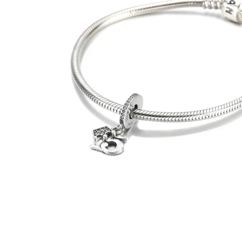(obrázek pro) PANDORA Visací přívěsek 15. narozeniny - 799540C01 - Zobrazit 5