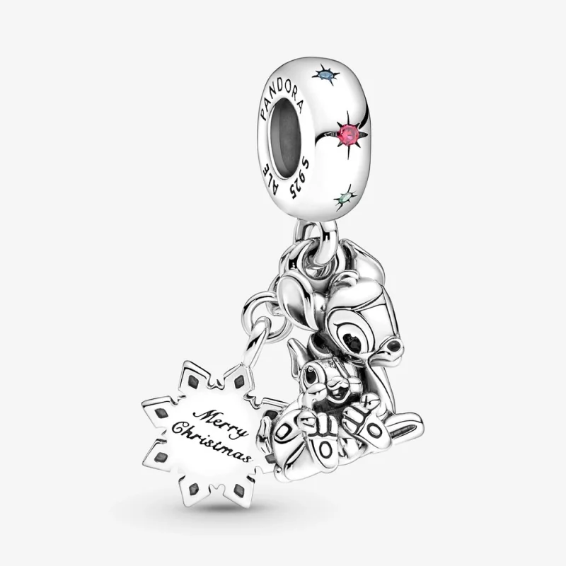 (obrázek pro) PANDORA Visací přívěsek Disney Bambi a Dupík - 799647C01