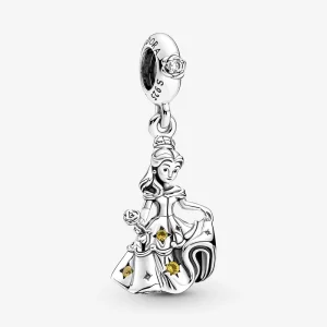 (obrázek pro) PANDORA Visací přívěsek Disney Kráska a Zvíře Tančící Bella - 790014C01