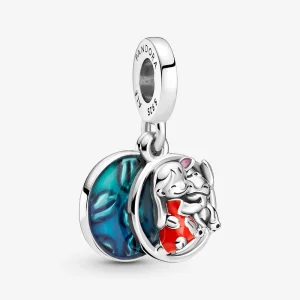 (obrázek pro) PANDORA Visací přívěsek Disney Lilo & Stitch - 799383C01