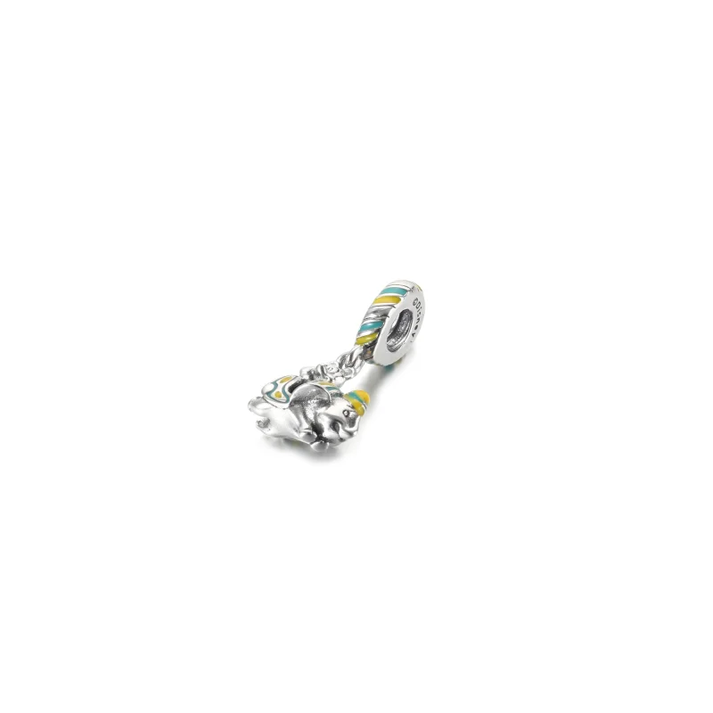 (obrázek pro) PANDORA Visací přívěsek Disney, Mickey Mouse na Dumbo létající slon - 799318C01 - Zobrazit 2
