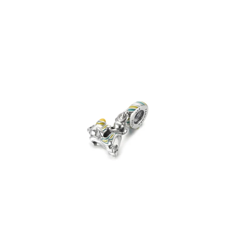 (obrázek pro) PANDORA Visací přívěsek Disney, Mickey Mouse na Dumbo létající slon - 799318C01 - Zobrazit 3