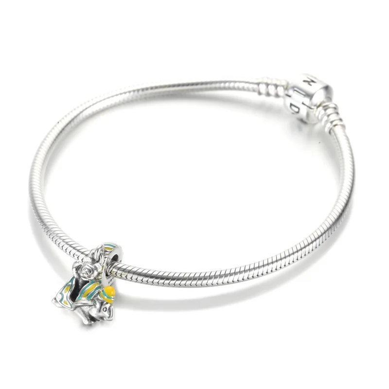 (obrázek pro) PANDORA Visací přívěsek Disney, Mickey Mouse na Dumbo létající slon - 799318C01 - Zobrazit 5
