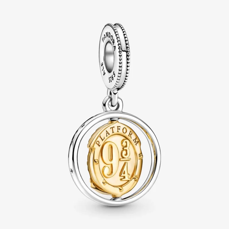 (obrázek pro) PANDORA Visací přívěsek Harry Potter, Hedvika Spinning - 760035C00