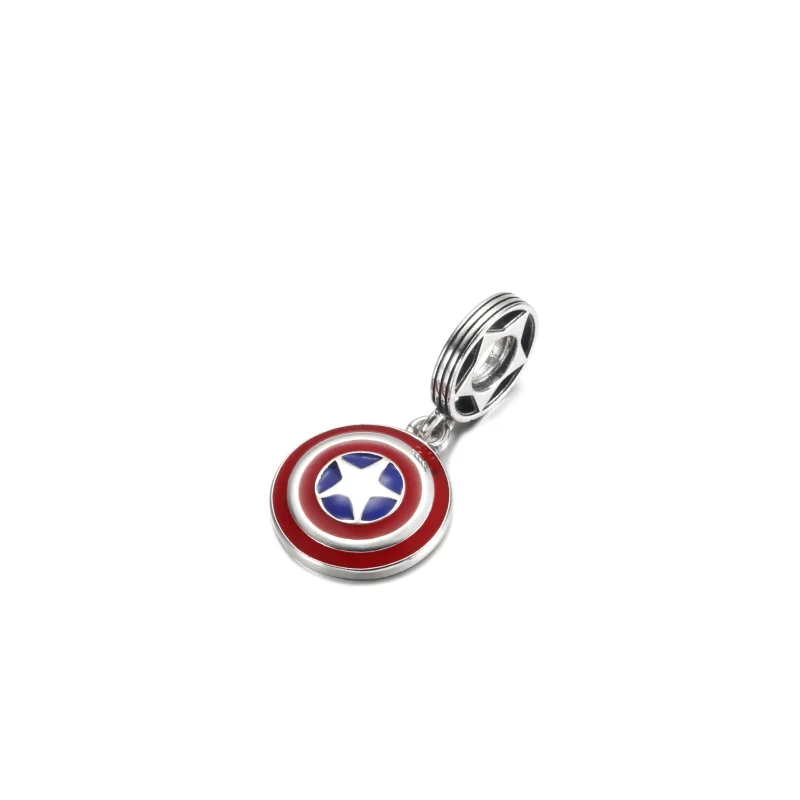 (obrázek pro) PANDORA Visací přívěsek Marvel The Avengers Štít Kapitána Ameriky - 790780C01 - Zobrazit 2