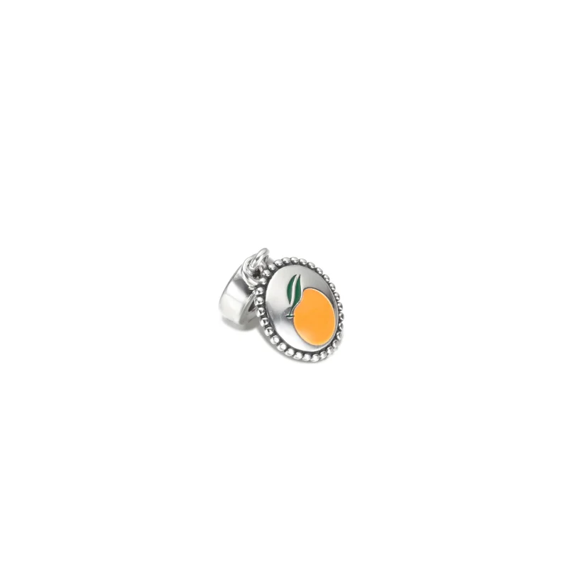 (obrázek pro) PANDORA Visací přívěsek Oranžový motiv kulatý - 791169C00_E026 - Zobrazit 4