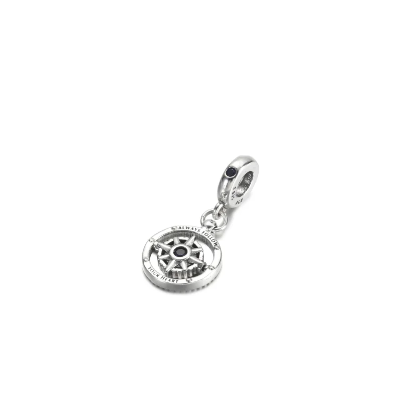 (obrázek pro) PANDORA Visací přívěsek Otáčecí kompas - 790099C01 - Zobrazit 2