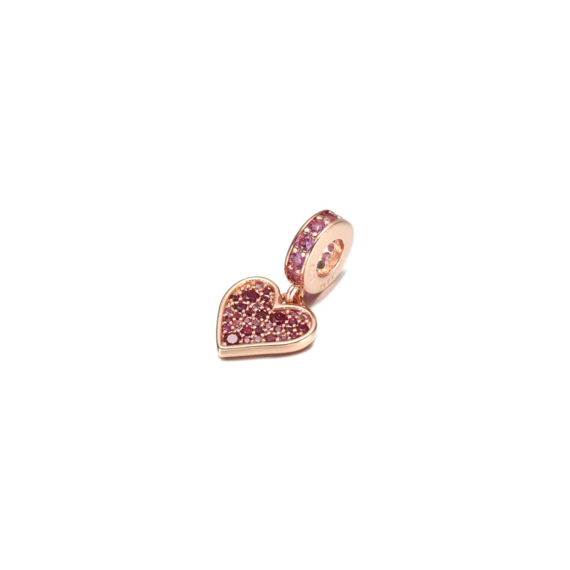 (obrázek pro) PANDORA Visací přívěsek Pavé Freehand Srdce - 789565C01 - Zobrazit 2