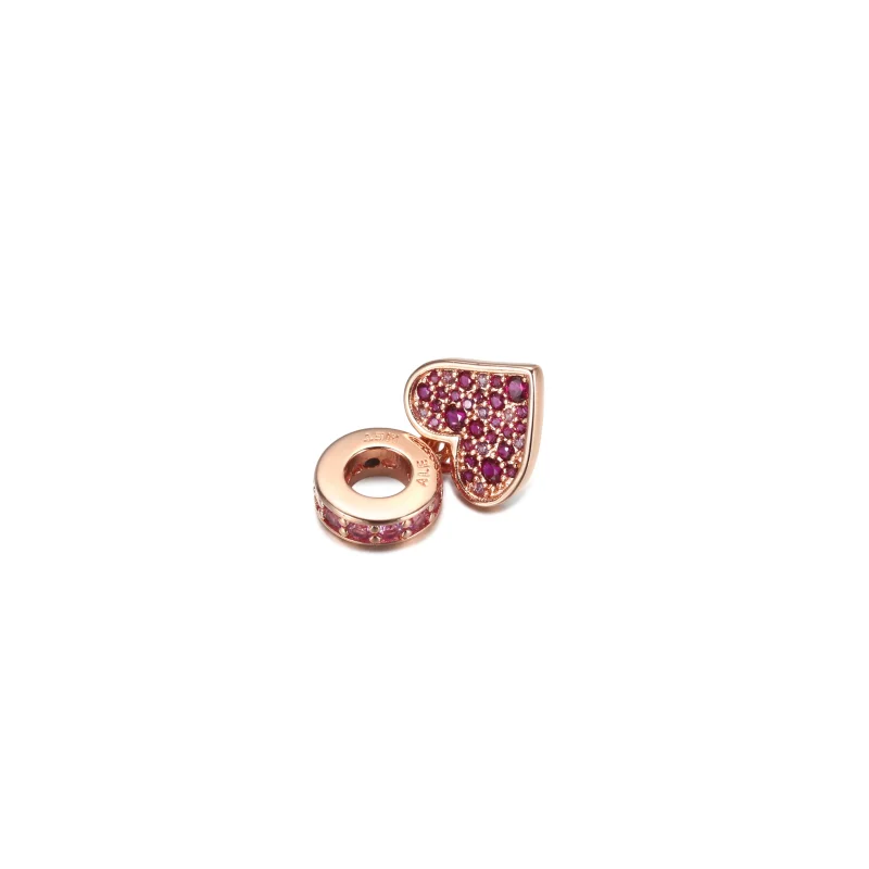 (obrázek pro) PANDORA Visací přívěsek Pavé Freehand Srdce - 789565C01 - Zobrazit 4
