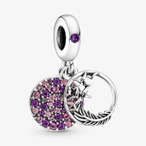 (obrázek pro) PANDORA Visací přívěsek Pavé pírko - 799561C01