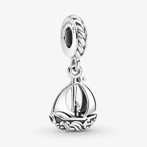 (obrázek pro) PANDORA Visací přívěsek Plachetnice - 799439C00