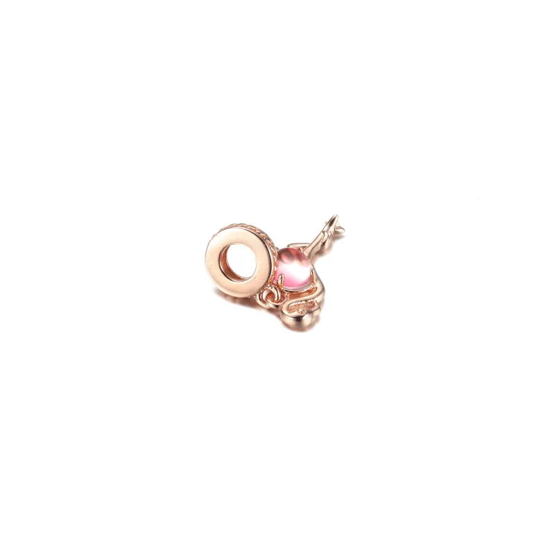 (obrázek pro) PANDORA Visací přívěsek Růžový plameňák s Murano sklem - 789431C01 - Zobrazit 4