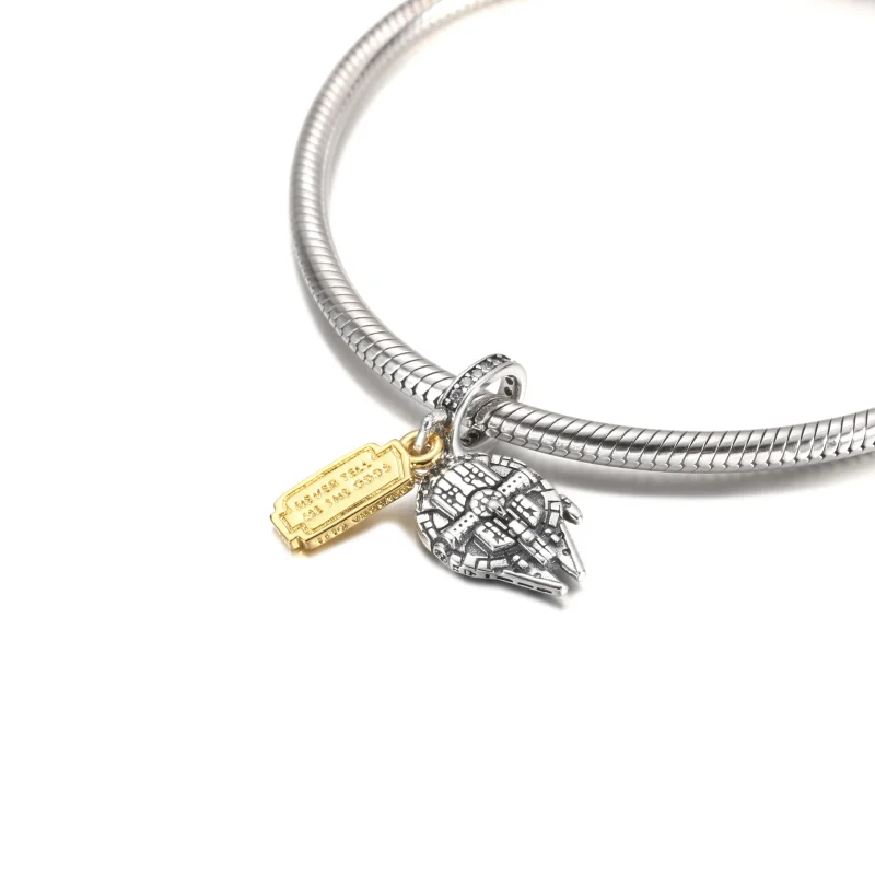 (obrázek pro) PANDORA Visací přívěsek Star Wars Millennium Falcon - 769504C01 - Zobrazit 5