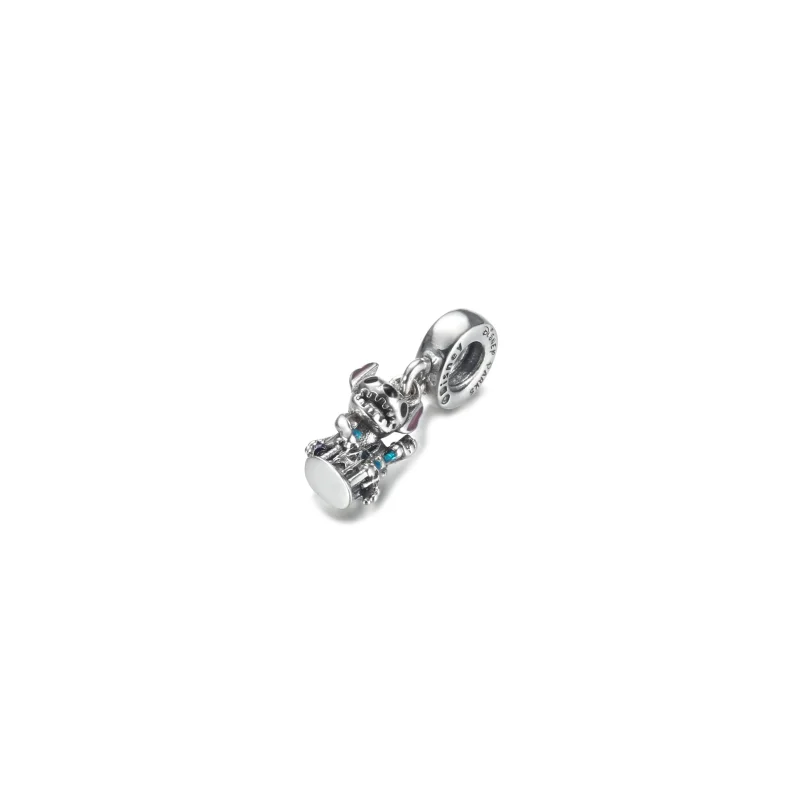 (obrázek pro) PANDORA Visací přívěsek Stitch a Fantasyland Castle Figural - P400942464807 - Zobrazit 3