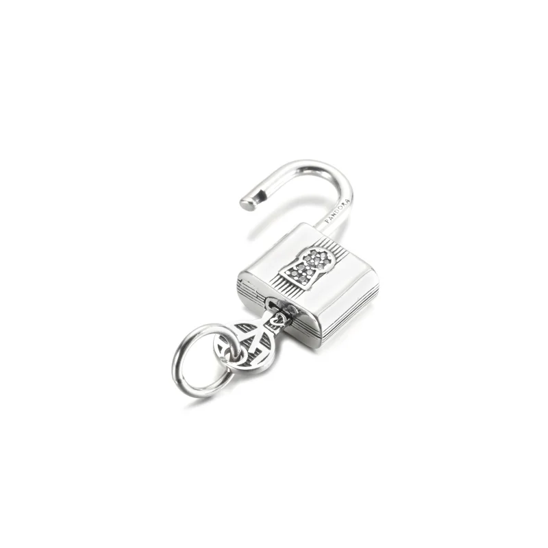 (obrázek pro) PANDORA Visací přívěsek Visací zámek s klíčem - 790088C01 - Zobrazit 3