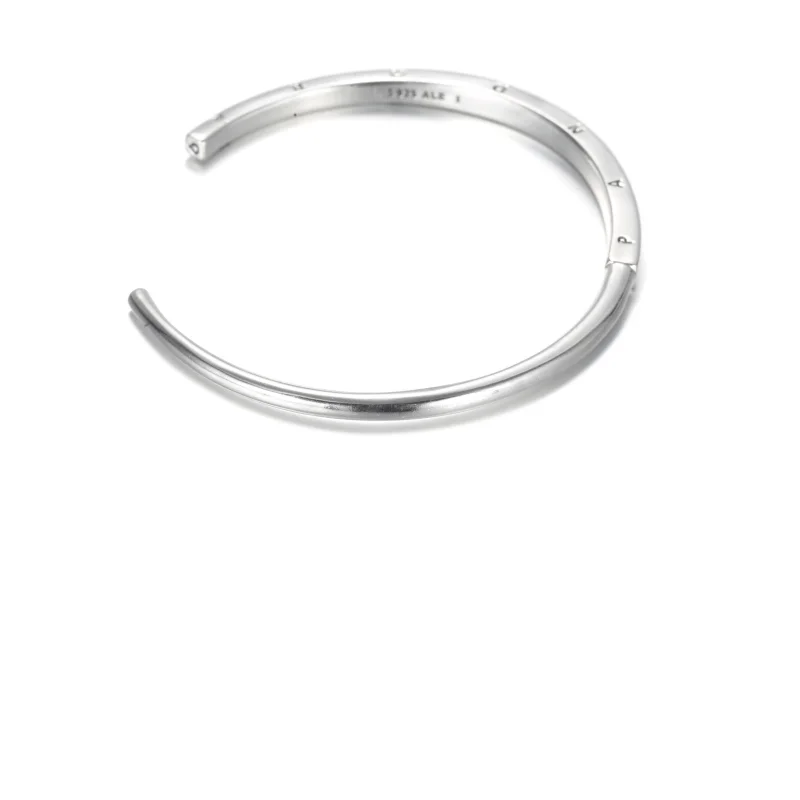 (obrázek pro) Pevný náramek s I-D profilem a logem Pandora - 599493C00 - Zobrazit 4