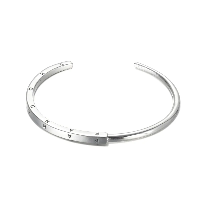 (obrázek pro) Pevný náramek s I-D profilem a logem Pandora - 599493C00 - Zobrazit 6