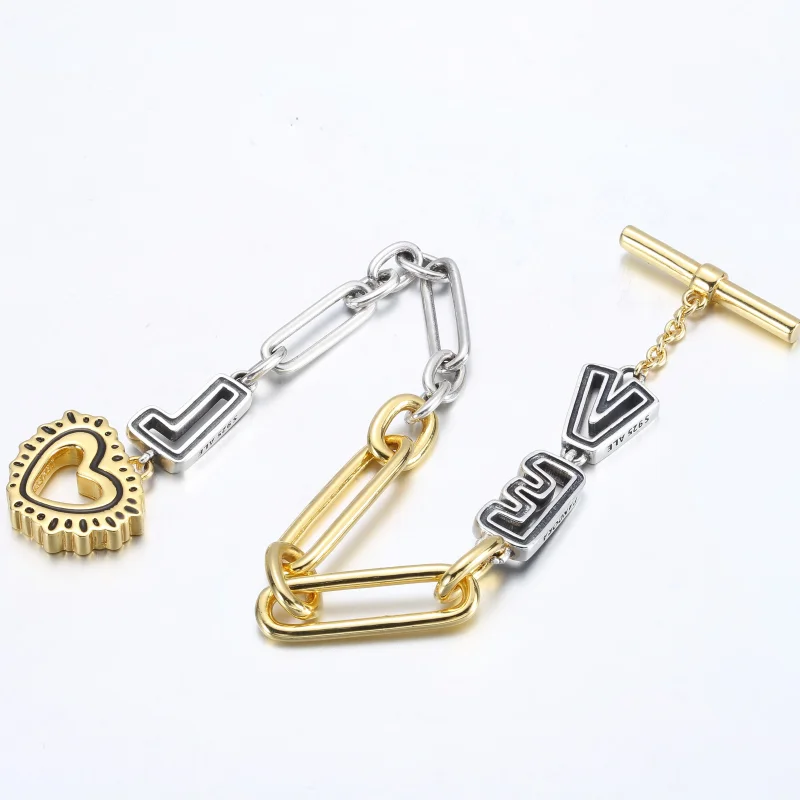 (obrázek pro) Keith Haring x Pandora dvoubarevný náramek Love Links - 562223C01 - Zobrazit 5