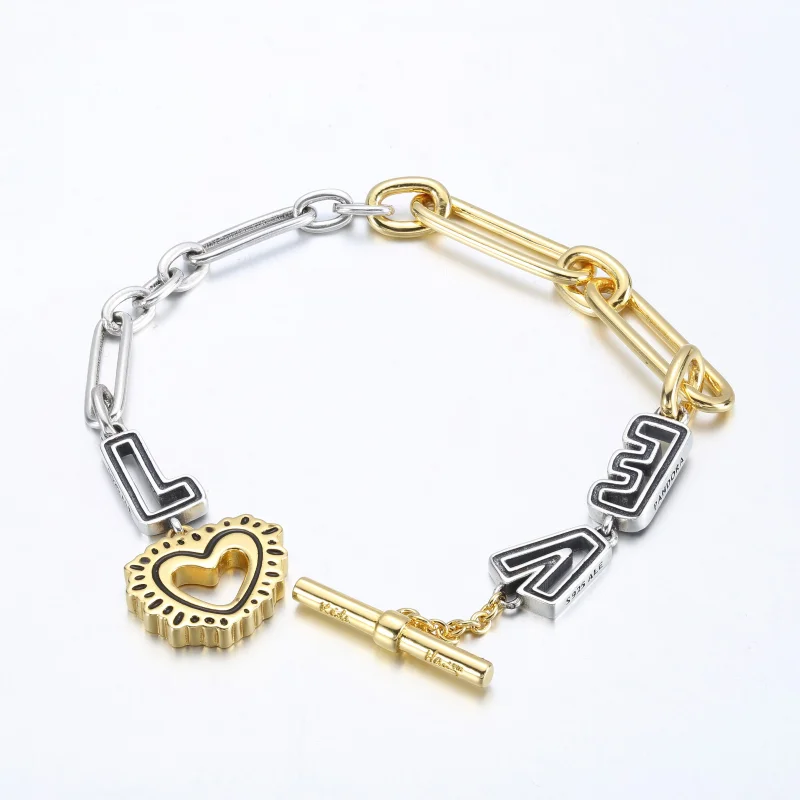 (obrázek pro) Keith Haring x Pandora dvoubarevný náramek Love Links - 562223C01 - Zobrazit 6