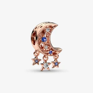 (obrázek pro) PANDORA amulet s hvězdou a půlměsícem - 789643C01