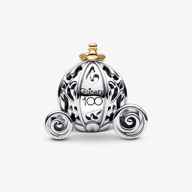 (obrázek pro) PANDORA Disney 100. výročí amulet Popelčin zázračný kočár - 792553C01 - Zobrazit 4