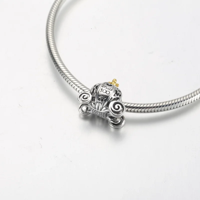 (obrázek pro) PANDORA Disney 100. výročí amulet Popelčin zázračný kočár - 792553C01 - Zobrazit 12
