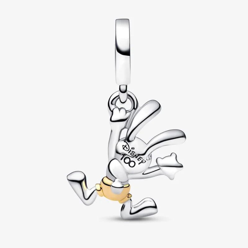(obrázek pro) PANDORA Disney 100. výročí Oswald Dangle Charm - 792519C01 - Zobrazit 3