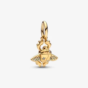 (obrázek pro) PANDORA Disney Aladin Zavěšený Amulet se šarabím broukem - 762345C01
