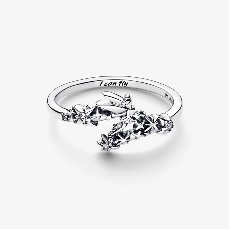 (obrázek pro) PANDORA Disney Tinker Bell Lesklý Prsten - 192516C01 - Zobrazit 3