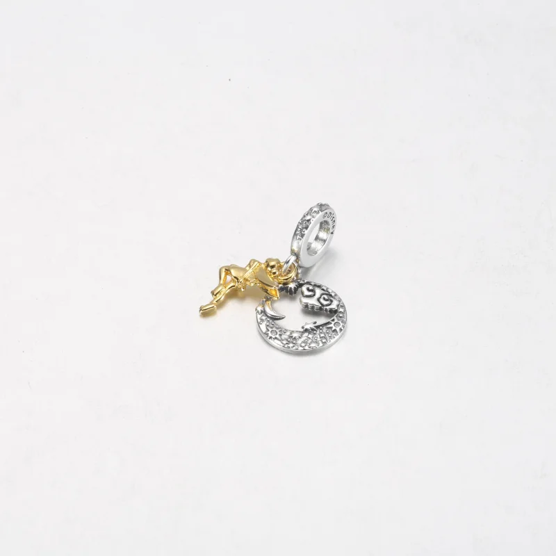(obrázek pro) PANDORA Disney Tinker Bell Noční zářivý přívěsek se zvoncem - 762517C01 - Zobrazit 8