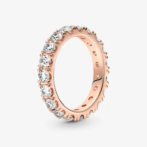 (obrázek pro) PANDORA Jiskřivý řádek eternity prsten - 180050C01