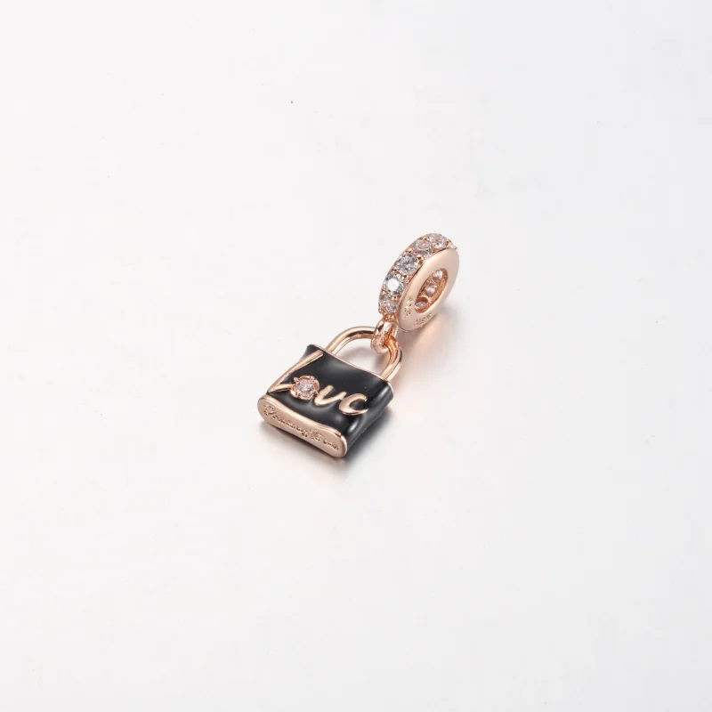 (obrázek pro) PANDORA Love Padlock Dangle Charm - 782508C01 - Zobrazit 5