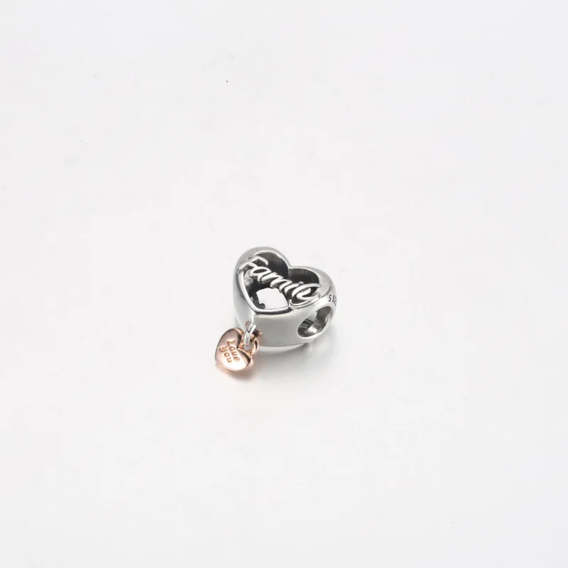 (obrázek pro) PANDORA Love You Family Heart Charm - 782326C00 - Zobrazit 5