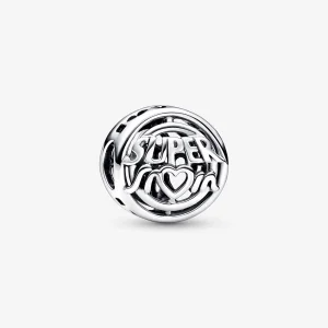 (obrázek pro) PANDORA Maminka Hrdinka Charm se otevřeným vzorem - 792644C00