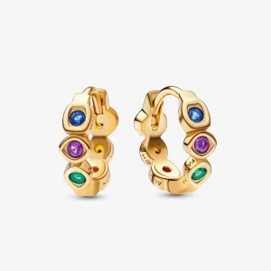(obrázek pro) PANDORA Marvel Avengers Infinity Stones náušnice se závěsem - 262567C01