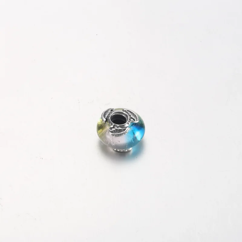 (obrázek pro) PANDORA Multicolour Murano Skleněný & Zakřivený Peří Amulet - 792577C00 - Zobrazit 7