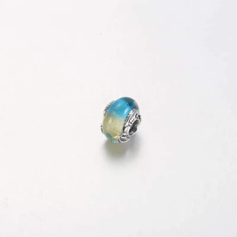 (obrázek pro) PANDORA Multicolour Murano Skleněný & Zakřivený Peří Amulet - 792577C00 - Zobrazit 9