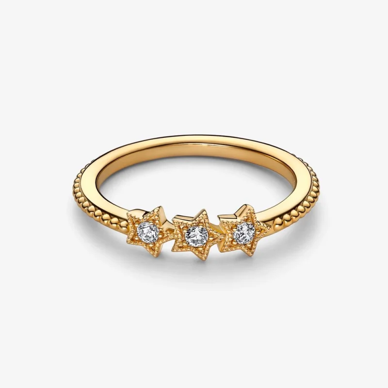 (obrázek pro) PANDORA Příčný prsten Celestial Stars - 162333C01 - Zobrazit 4