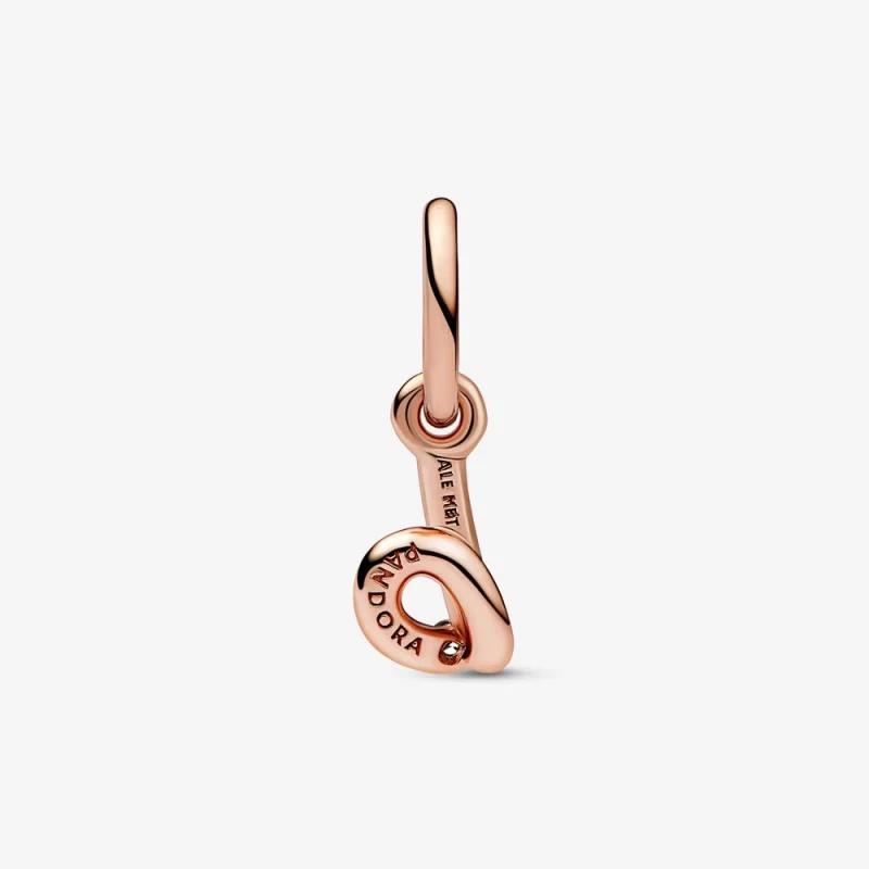(obrázek pro) PANDORA Písmeno B Script Abeceda Dangle Charm - 782459C01 - Zobrazit 3