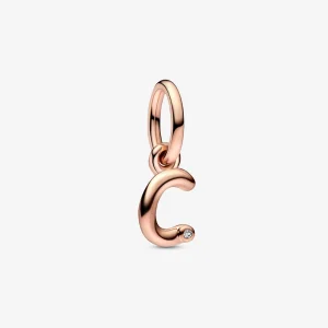 (obrázek pro) PANDORA Písmeno C Script Abeceda Dangle Charm - 782472C01