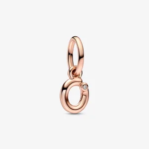 (obrázek pro) PANDORA Písmeno O Skriptový Dangle Charm - 782468C01