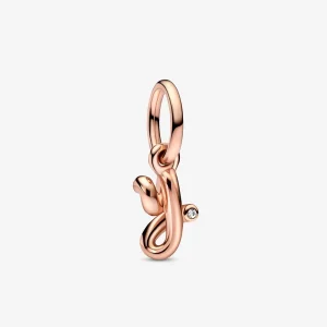 (obrázek pro) PANDORA Písmeno Y Script Abeceda Dangle Charm - 782458C01