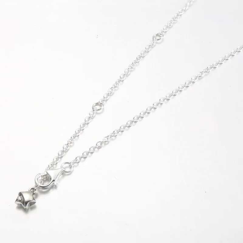 (obrázek pro) PANDORA Růžový zlatý náhrdelník Lucky Star - 382489C01-45 - Zobrazit 8
