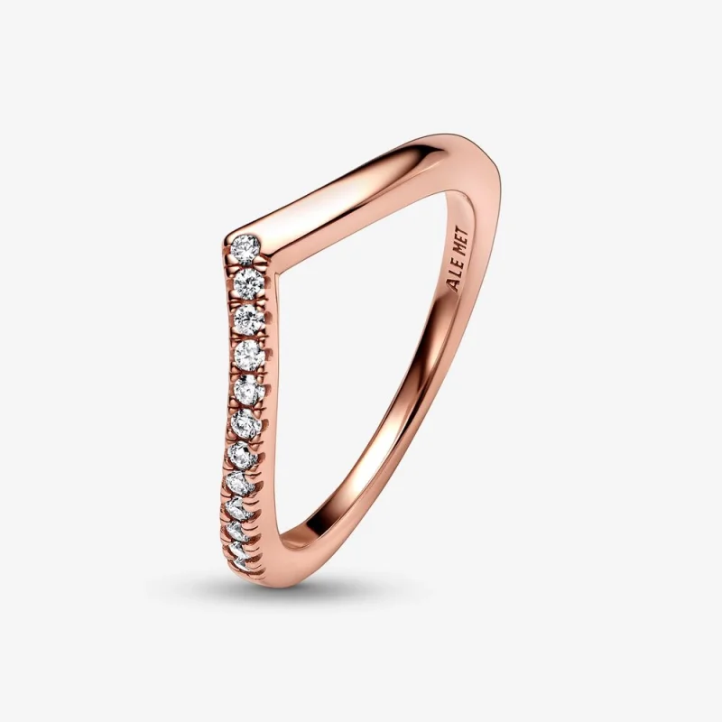 (obrázek pro) Pandora Timeless Wish půl lesklý prsten - 182394C01 - Zobrazit 4