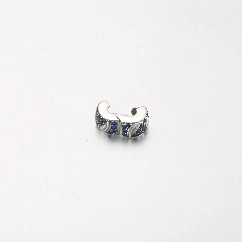 (obrázek pro) PANDORA Zakřivený pera a Pavé Clip Charm - 792552C01 - Zobrazit 6