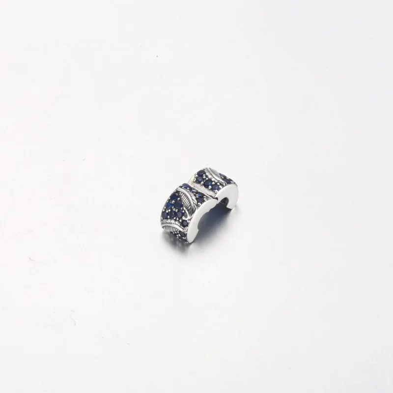 (obrázek pro) PANDORA Zakřivený pera a Pavé Clip Charm - 792552C01 - Zobrazit 11
