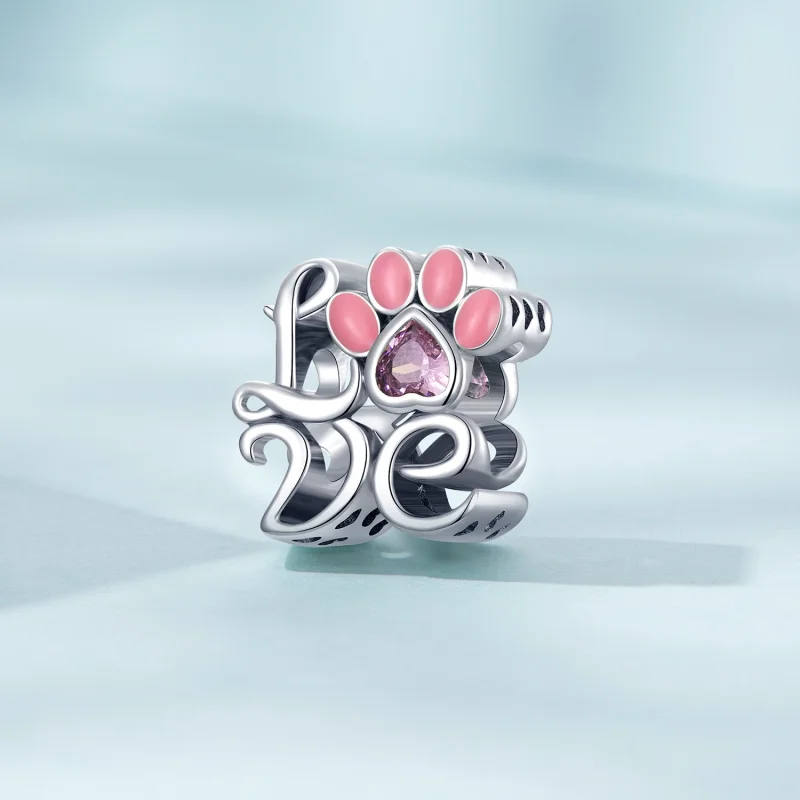 (obrázek pro) Pandora styl Lásky Charms - SCC2339 - Zobrazit 2
