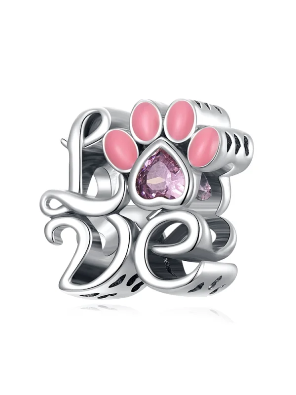 (obrázek pro) Pandora styl Lásky Charms - SCC2339 - Zobrazit 4