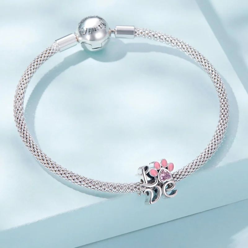 (obrázek pro) Pandora styl Lásky Charms - SCC2339 - Zobrazit 5